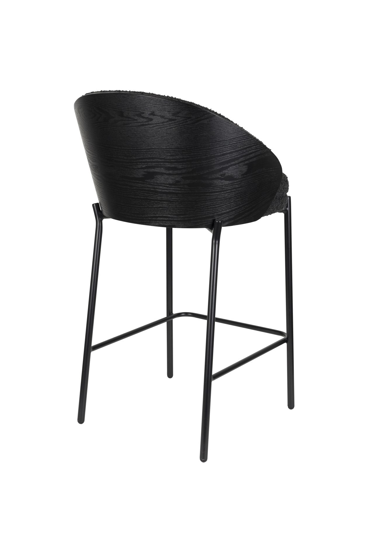 Dutchbone Rodin barkruk H65 Zwart