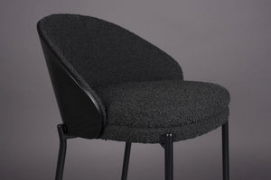 Dutchbone Rodin barkruk H65 Zwart