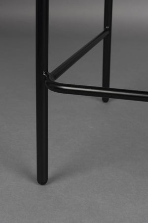 Dutchbone Rodin barkruk H65 Zwart