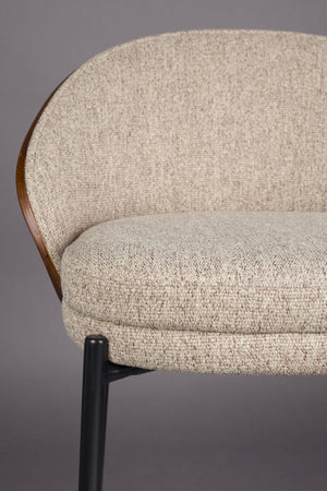 Dutchbone Rodin barkruk H65 Beige