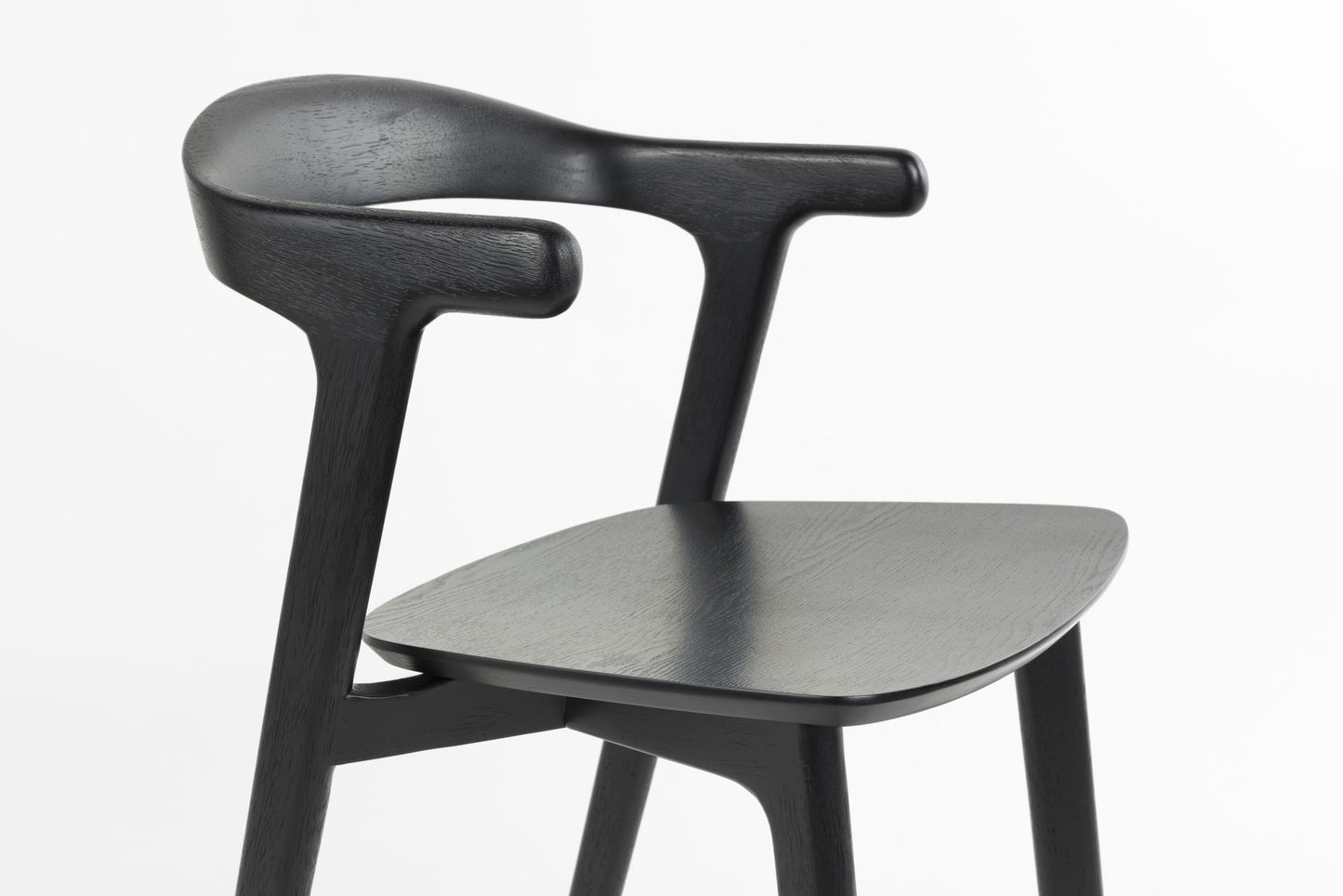 Zuiver Northwood eetkamerstoel Black