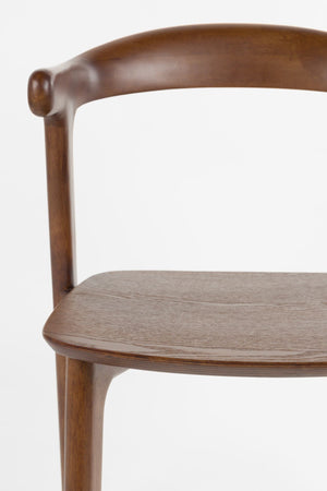 Zuiver Northwood eetkamerstoel Walnut