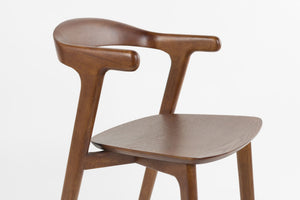 Zuiver Northwood eetkamerstoel Walnut