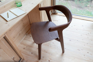 Zuiver Northwood eetkamerstoel Walnut