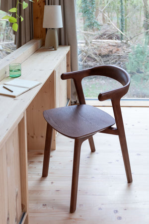 Zuiver Northwood eetkamerstoel Walnut