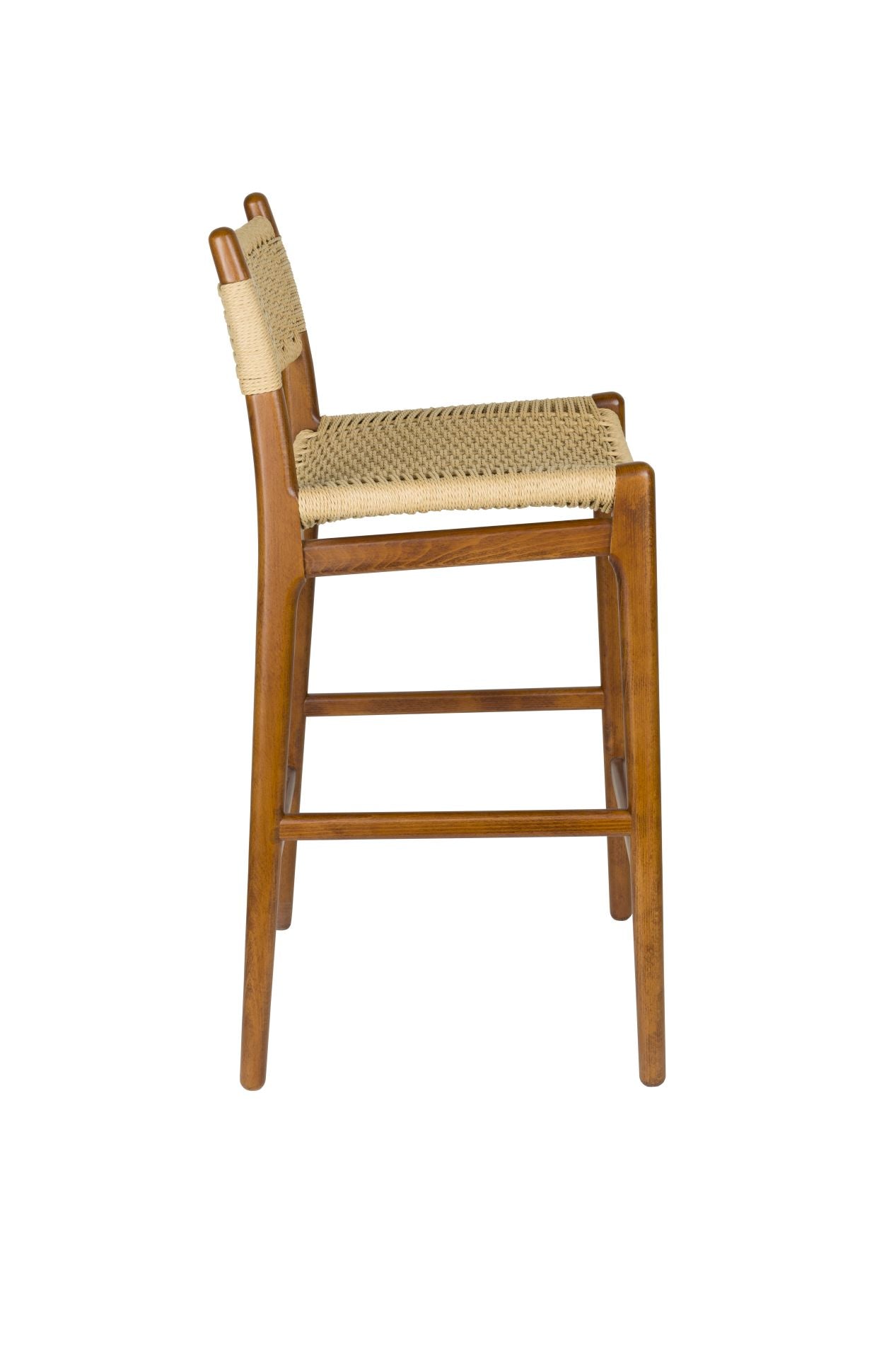 Dutchbone Cecile barkruk H65 Walnut