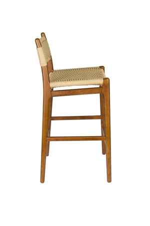 Dutchbone Cecile barkruk H65 Walnut