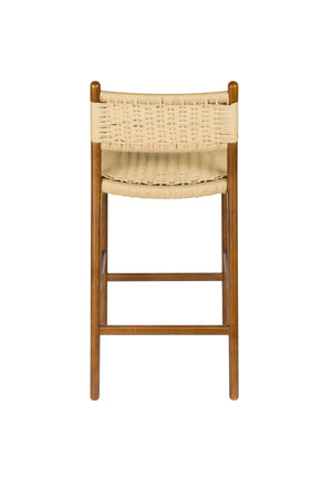 Dutchbone Cecile barkruk H65 Walnut