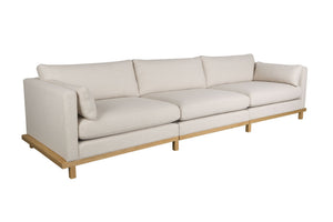 Zuiver Blossom bank 4,5-zits Oak Sand