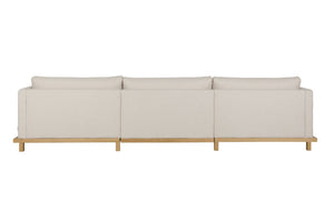 Zuiver Blossom bank 4,5-zits Oak Sand