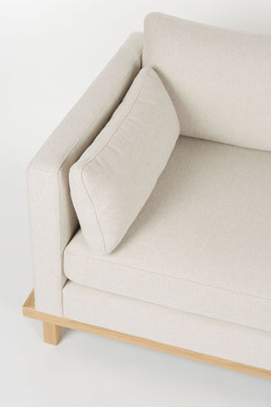 Zuiver Blossom bank 4,5-zits Oak Sand