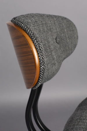 Dutchbone Blackwood eetkamerstoel Grey