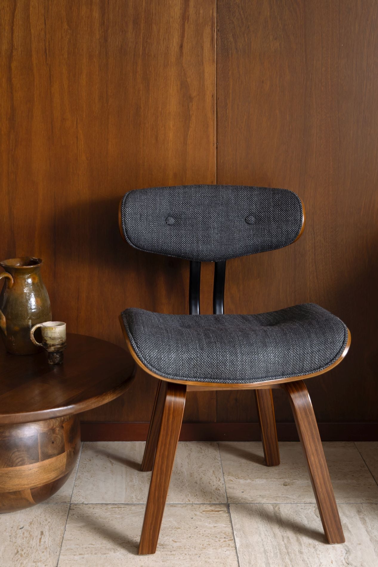 Dutchbone Blackwood eetkamerstoel Grey