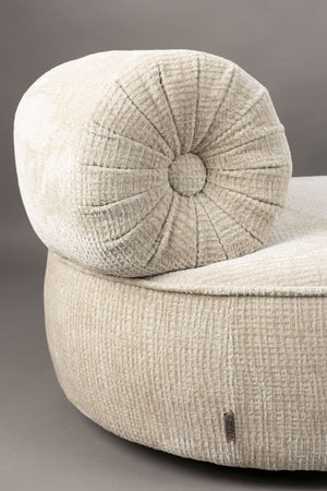 Dutchbone Tilbury fauteuil Beige