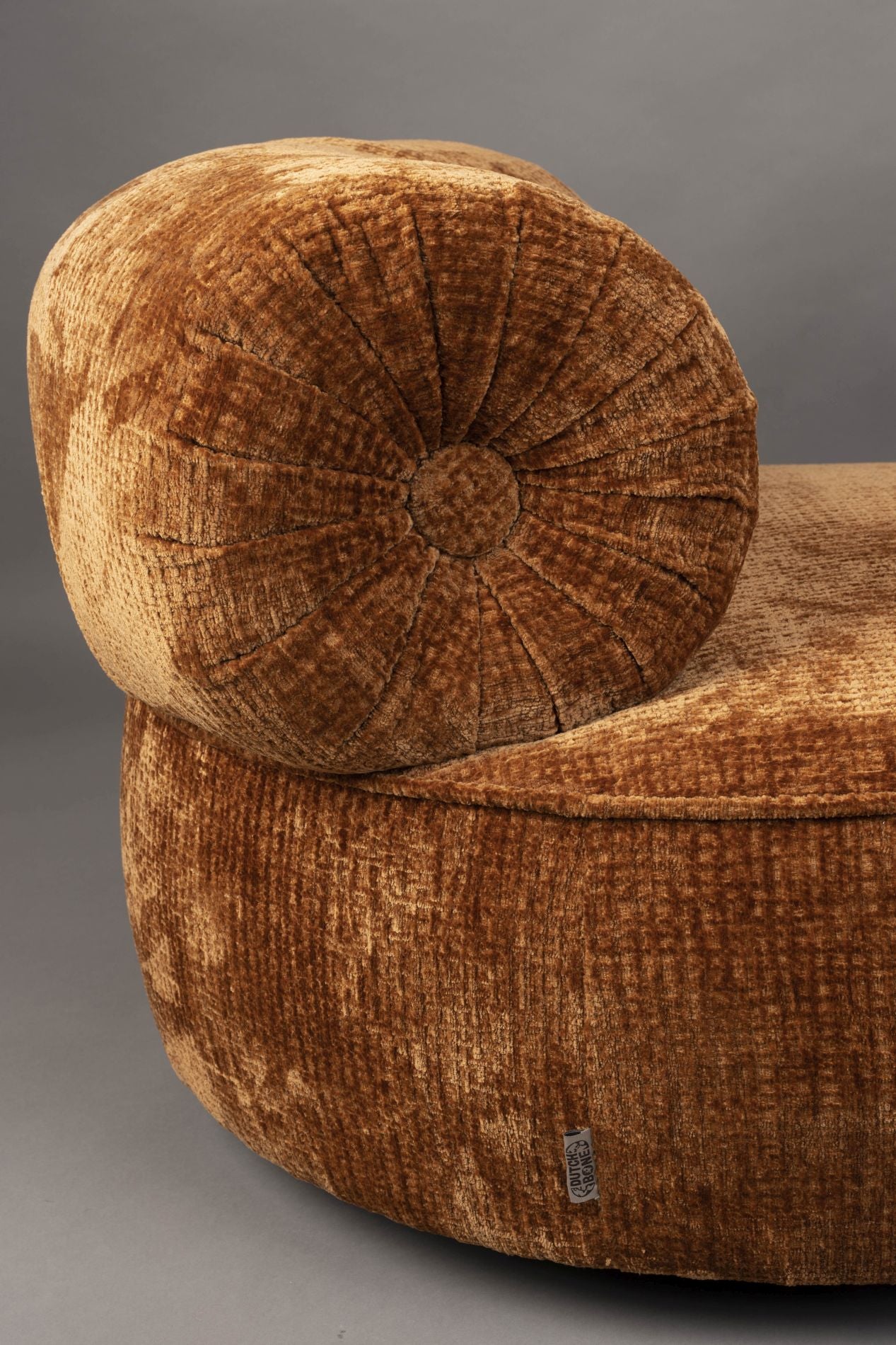 Dutchbone Tilbury fauteuil Burned Orange