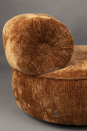 Dutchbone Tilbury fauteuil Burned Orange