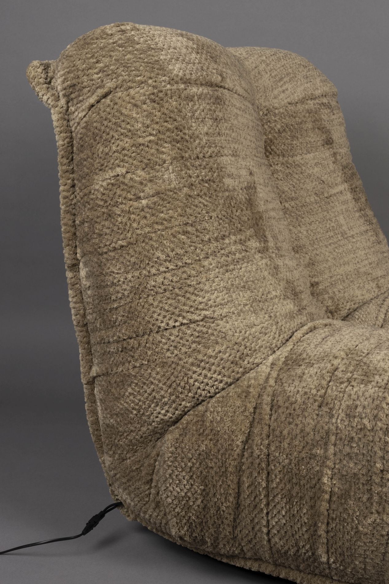 Dutchbone Hamilton fauteuil Bruin