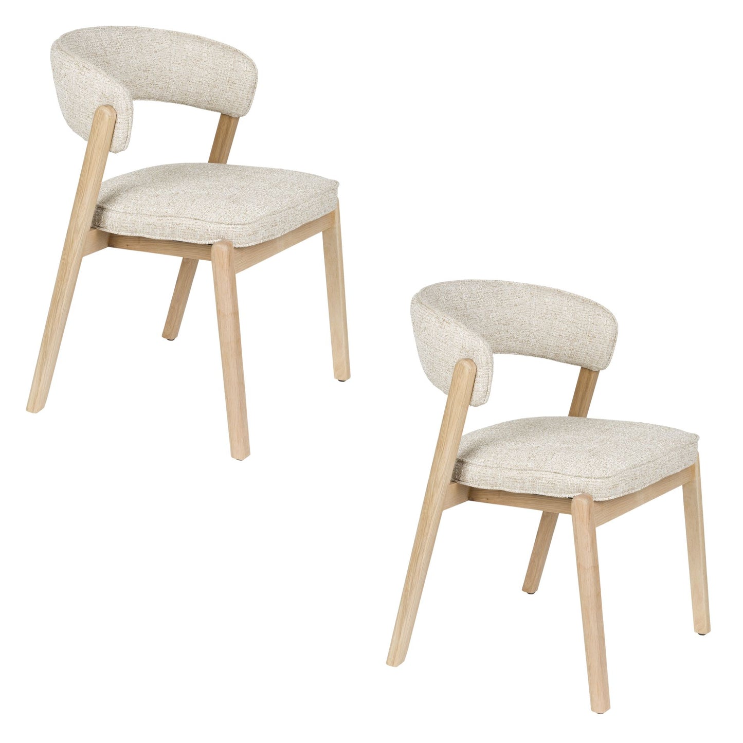 Zuiver Bright eetkamerstoel Beige