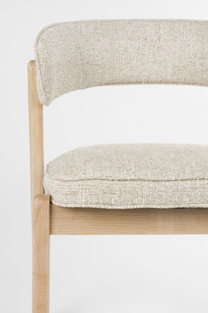 Zuiver Bright eetkamerstoel Beige