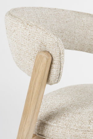 Zuiver Bright eetkamerstoel Beige