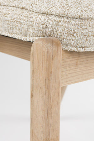 Zuiver Bright eetkamerstoel Beige