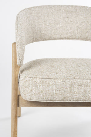 Zuiver Bright fauteuil Beige
