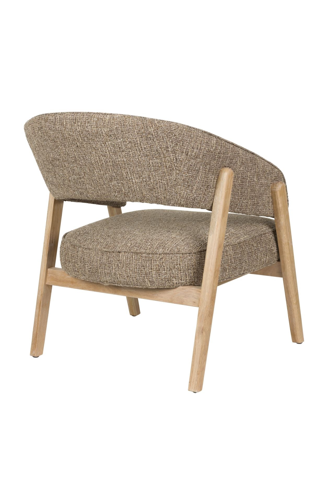 Zuiver Bright fauteuil Bruin