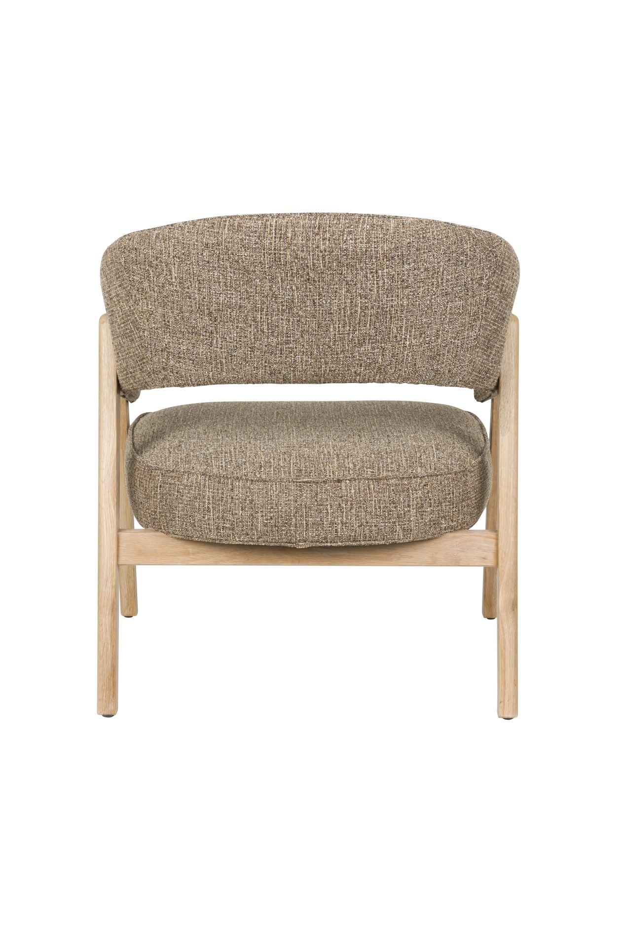 Zuiver Bright fauteuil Bruin