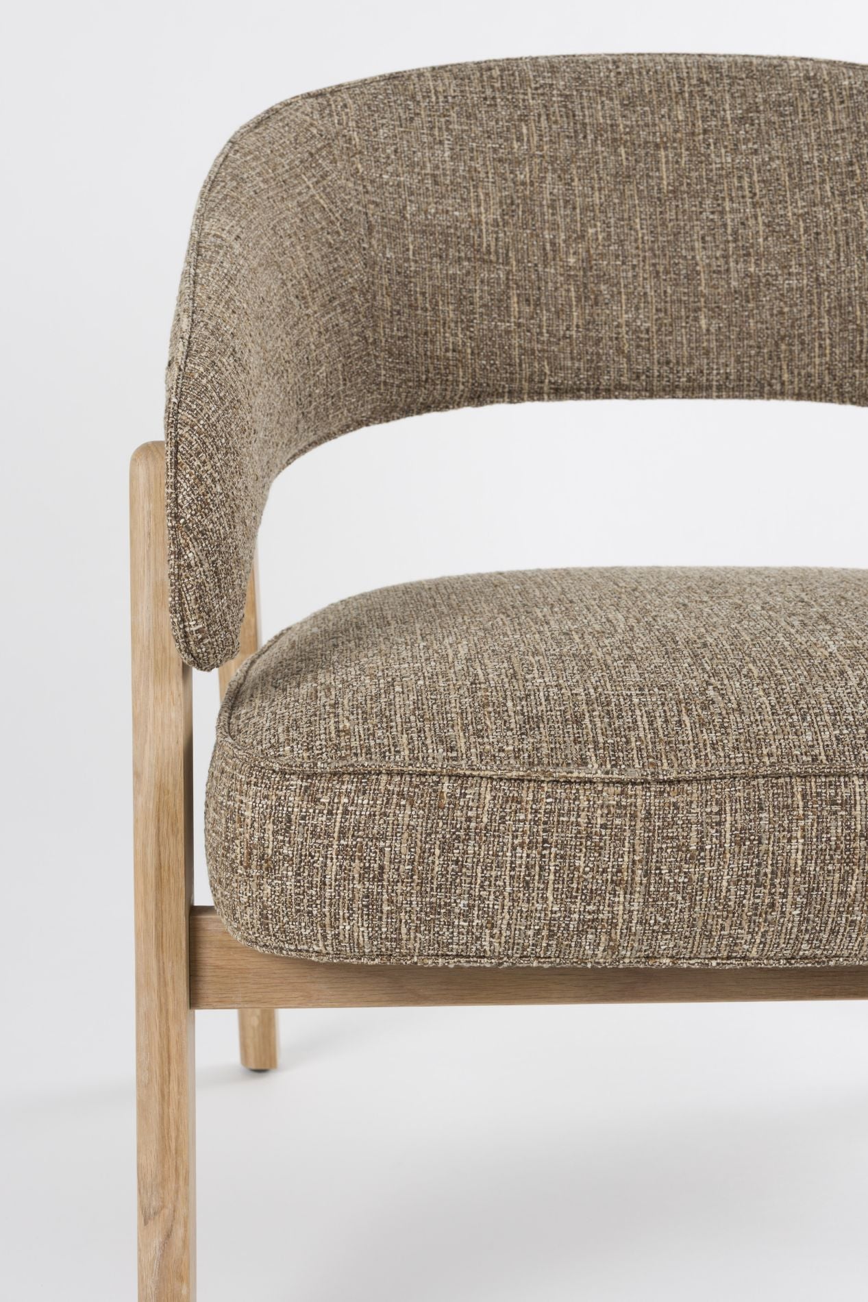 Zuiver Bright fauteuil Bruin