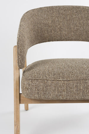 Zuiver Bright fauteuil Bruin