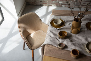 Dutchbone Taylor eetkamerstoel Beige