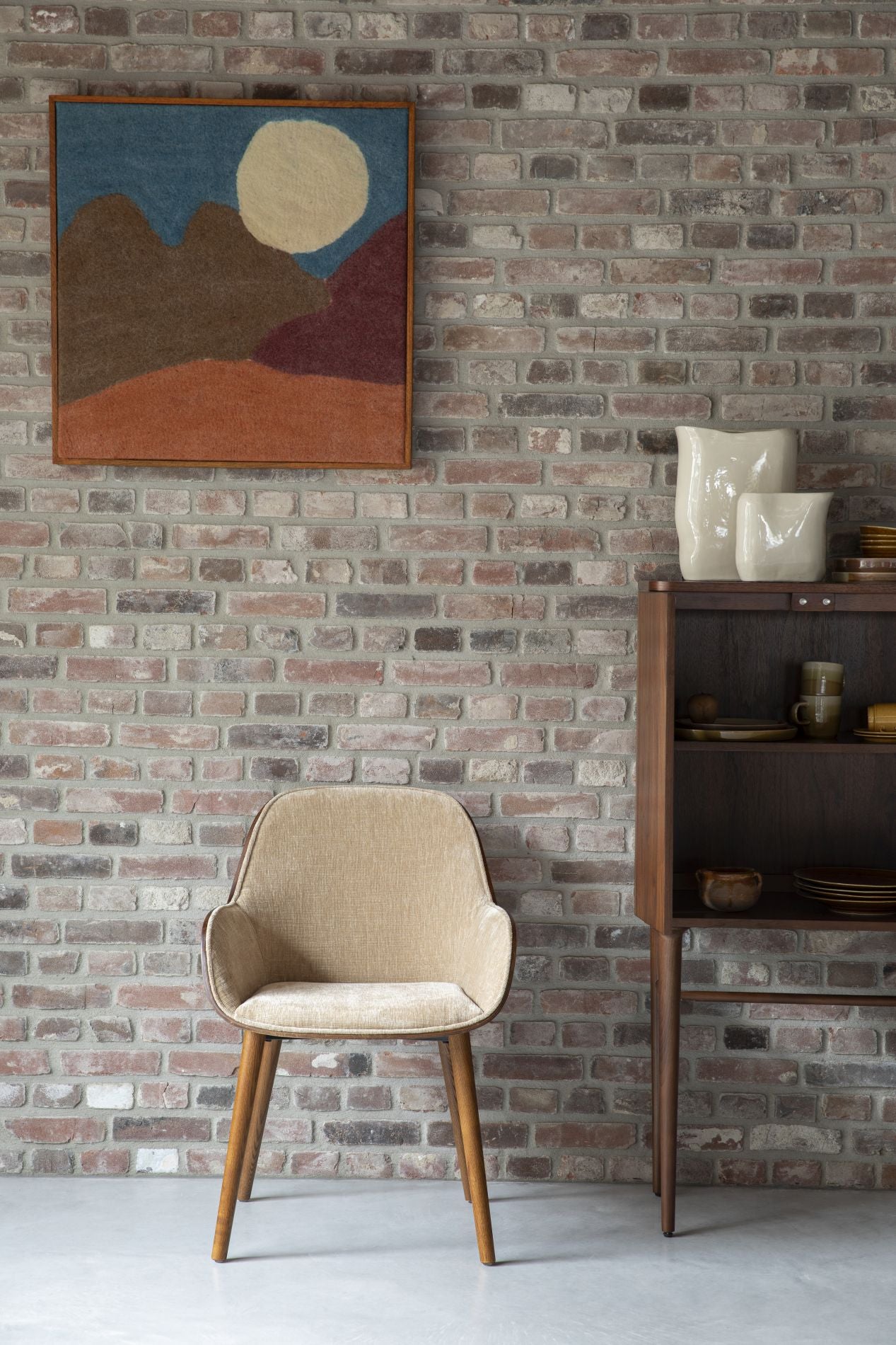 Dutchbone Taylor eetkamerstoel Beige