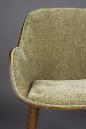 Dutchbone Taylor eetkamerstoel Green