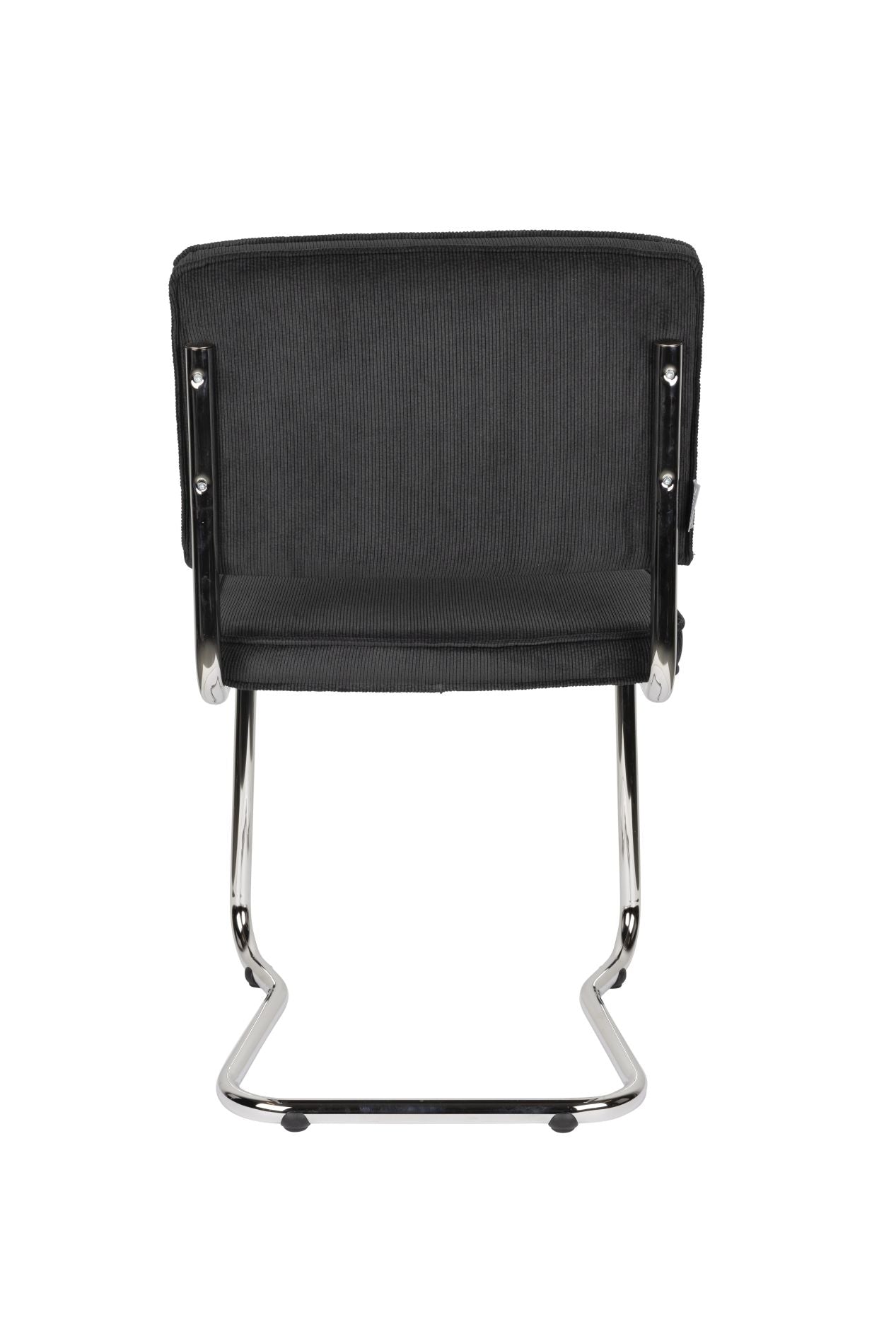 Zuiver Ridge Rib Kink eetkamerstoel Black