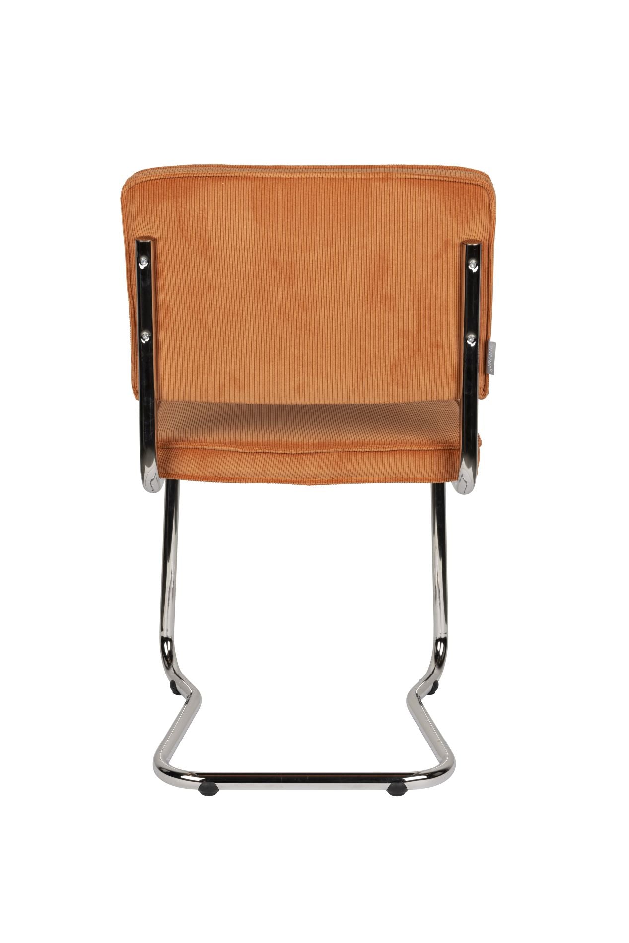 Zuiver Ridge Rib Kink eetkamerstoel Orange