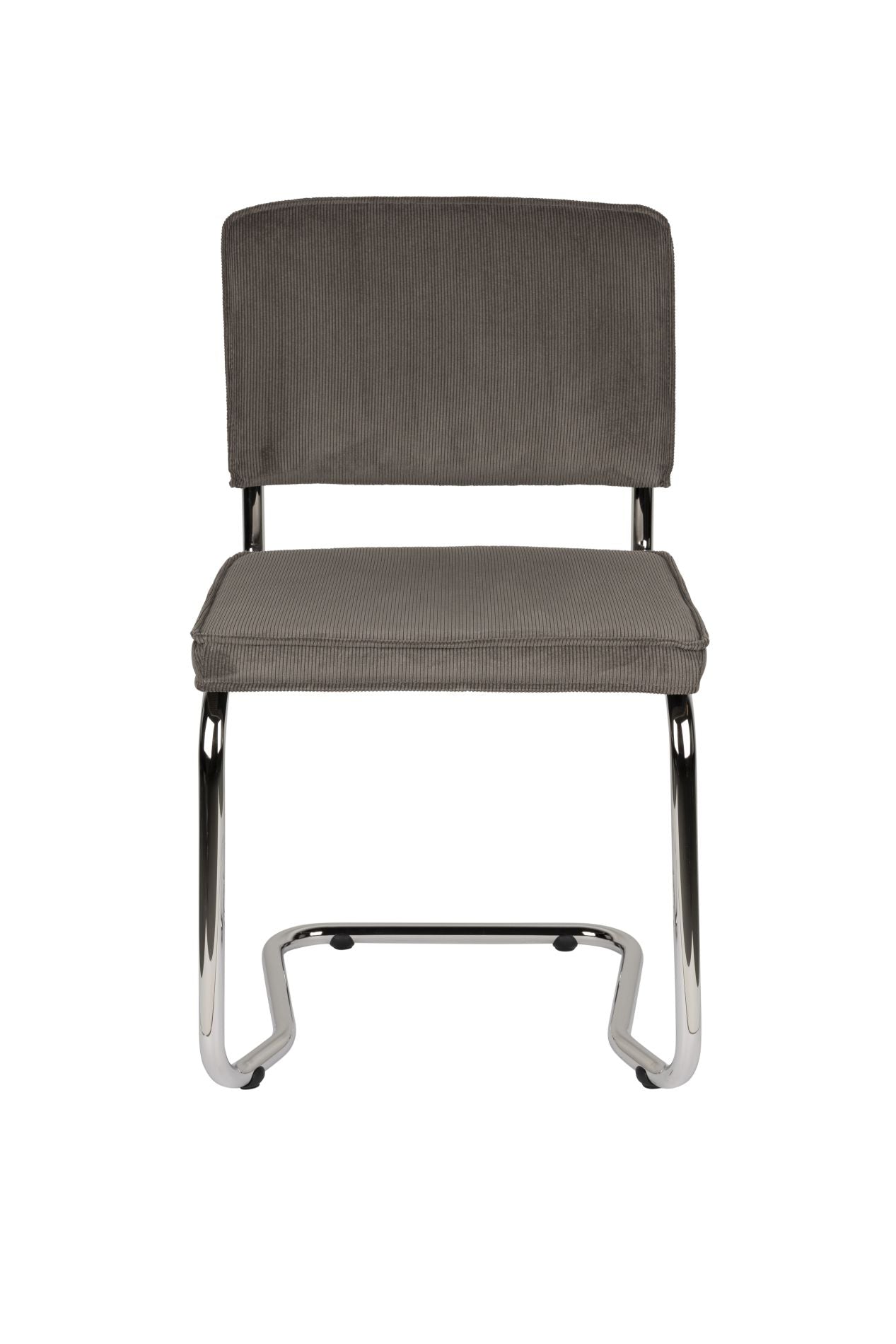 Zuiver Ridge Rib Kink eetkamerstoel Grey