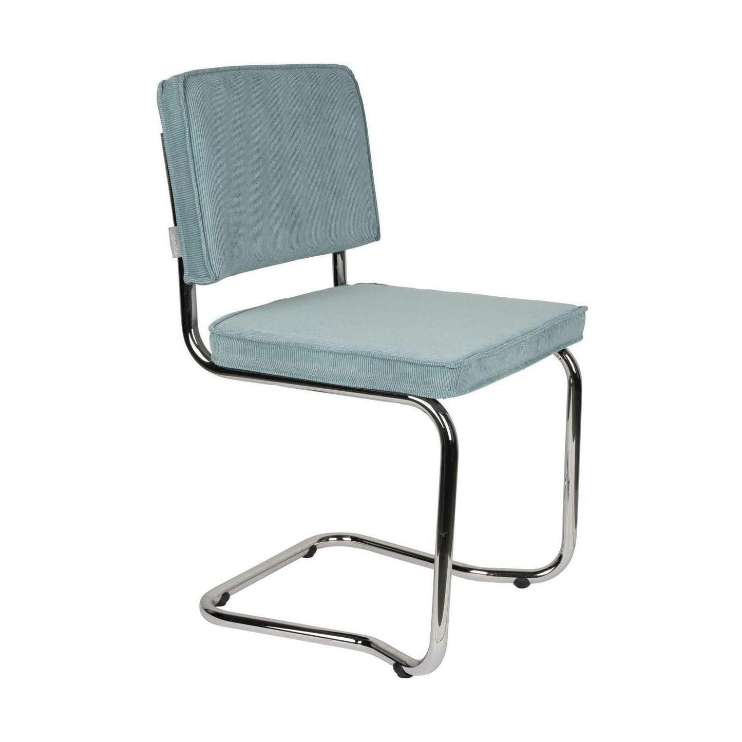 Zuiver Ridge Rib Kink eetkamerstoel Blue