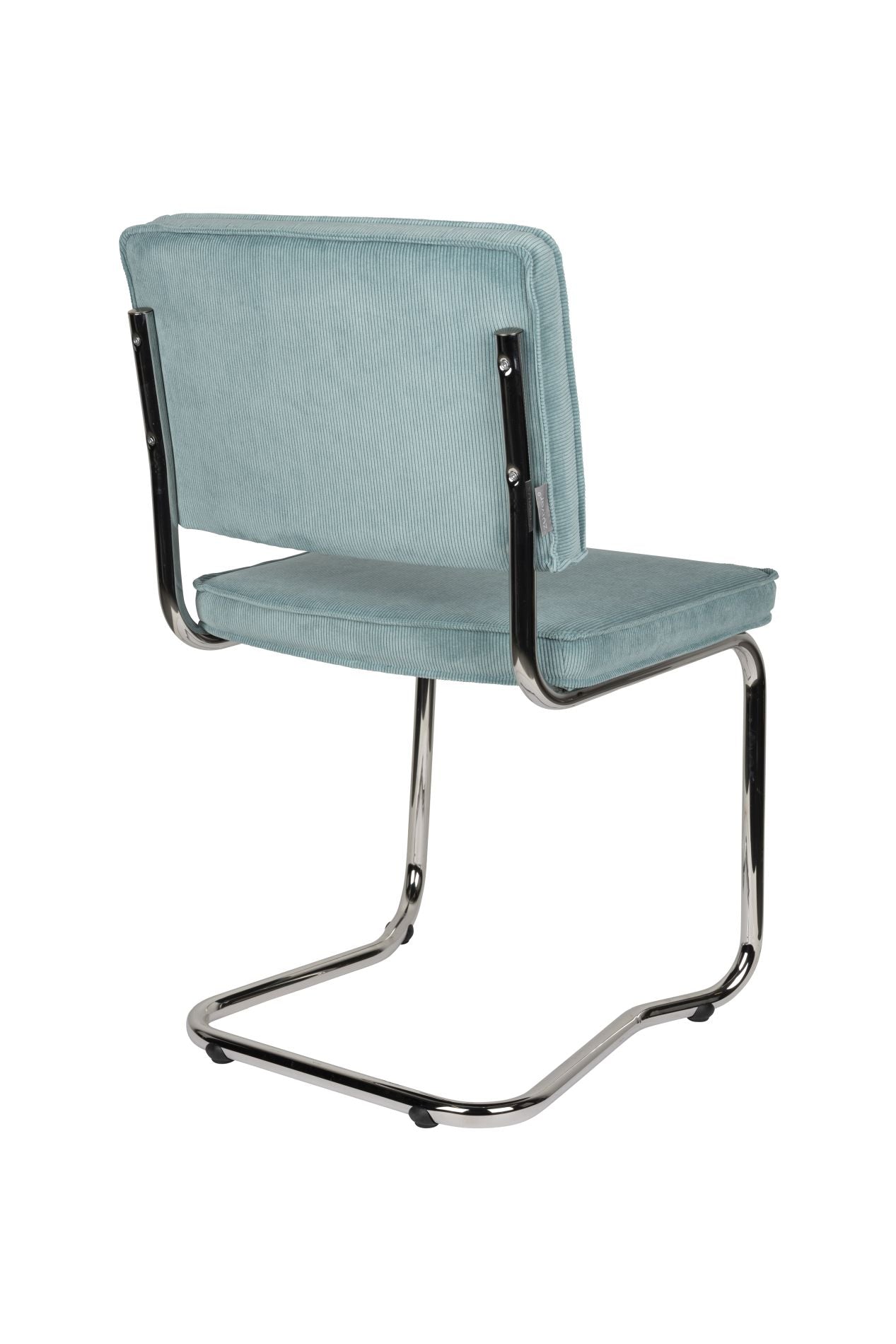 Zuiver Ridge Rib Kink eetkamerstoel Blue