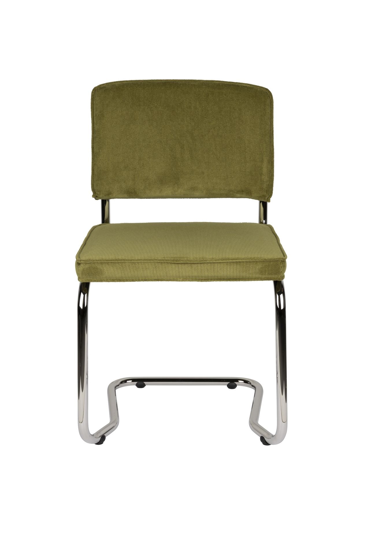 Zuiver Ridge Rib Kink eetkamerstoel Green