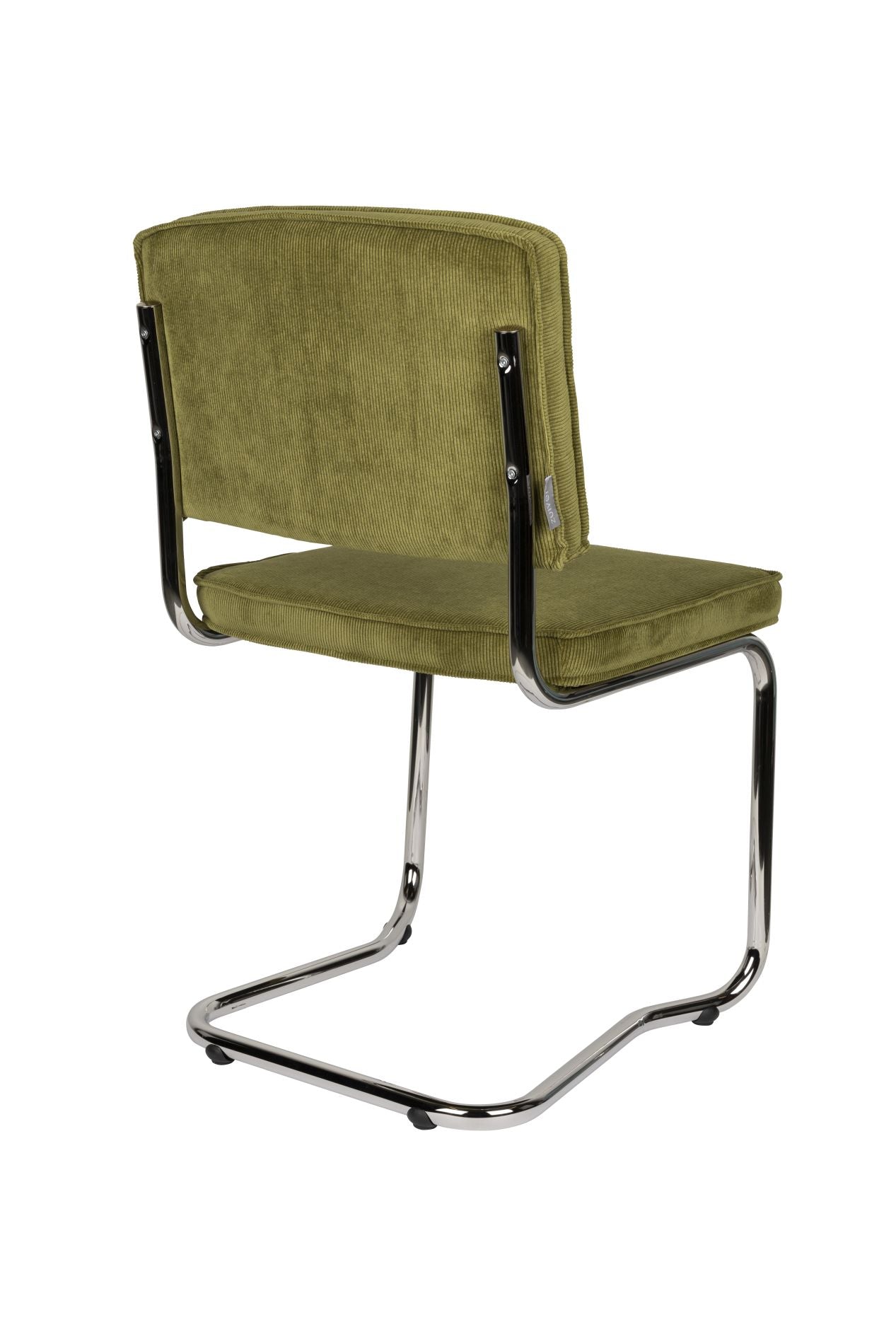 Zuiver Ridge Rib Kink eetkamerstoel Green