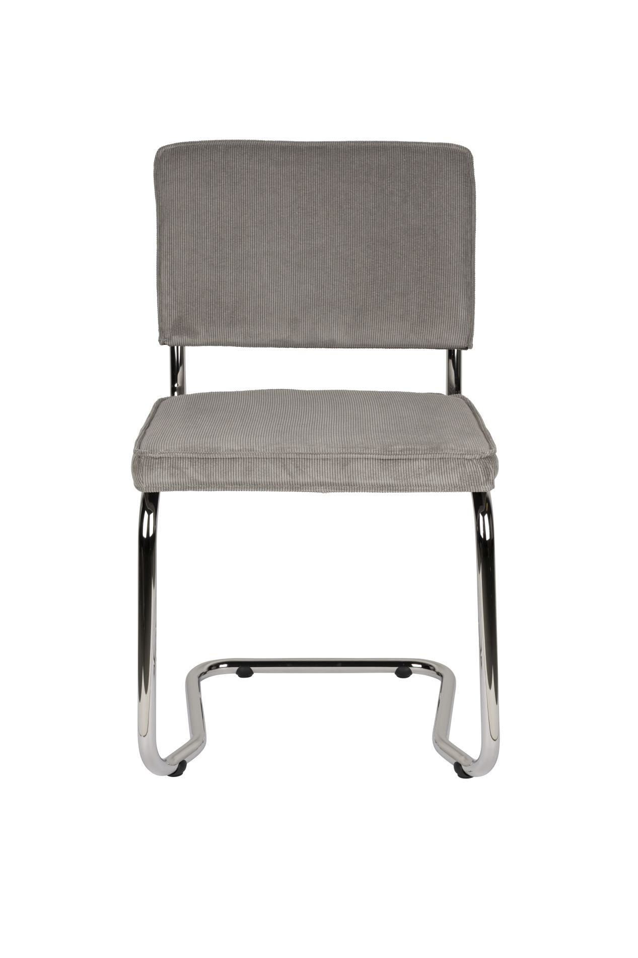 Zuiver Ridge Rib Kink eetkamerstoel Cool Grey