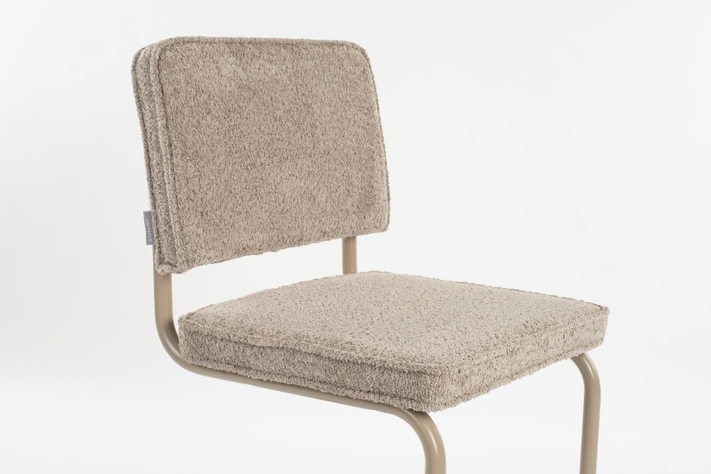 Zuiver Ridge Soft Kink eetkamerstoel Beige
