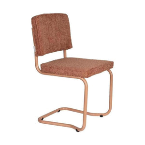 Zuiver Ridge Soft Kink eetkamerstoel Terra