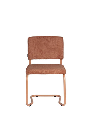 Zuiver Ridge Soft Kink eetkamerstoel Terra