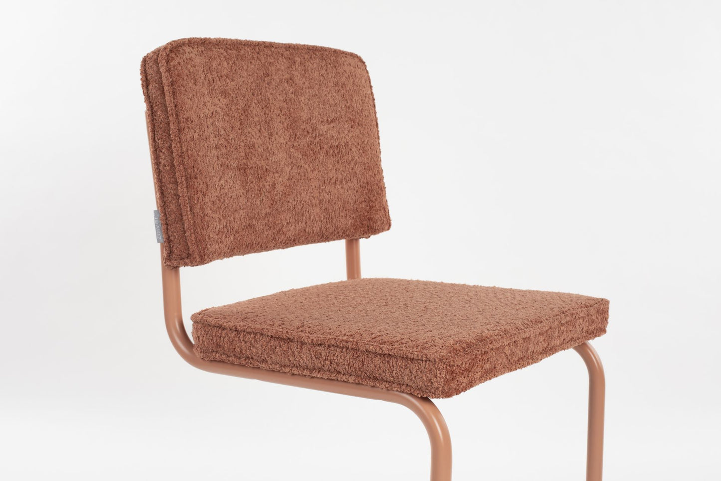 Zuiver Ridge Soft Kink eetkamerstoel Terra