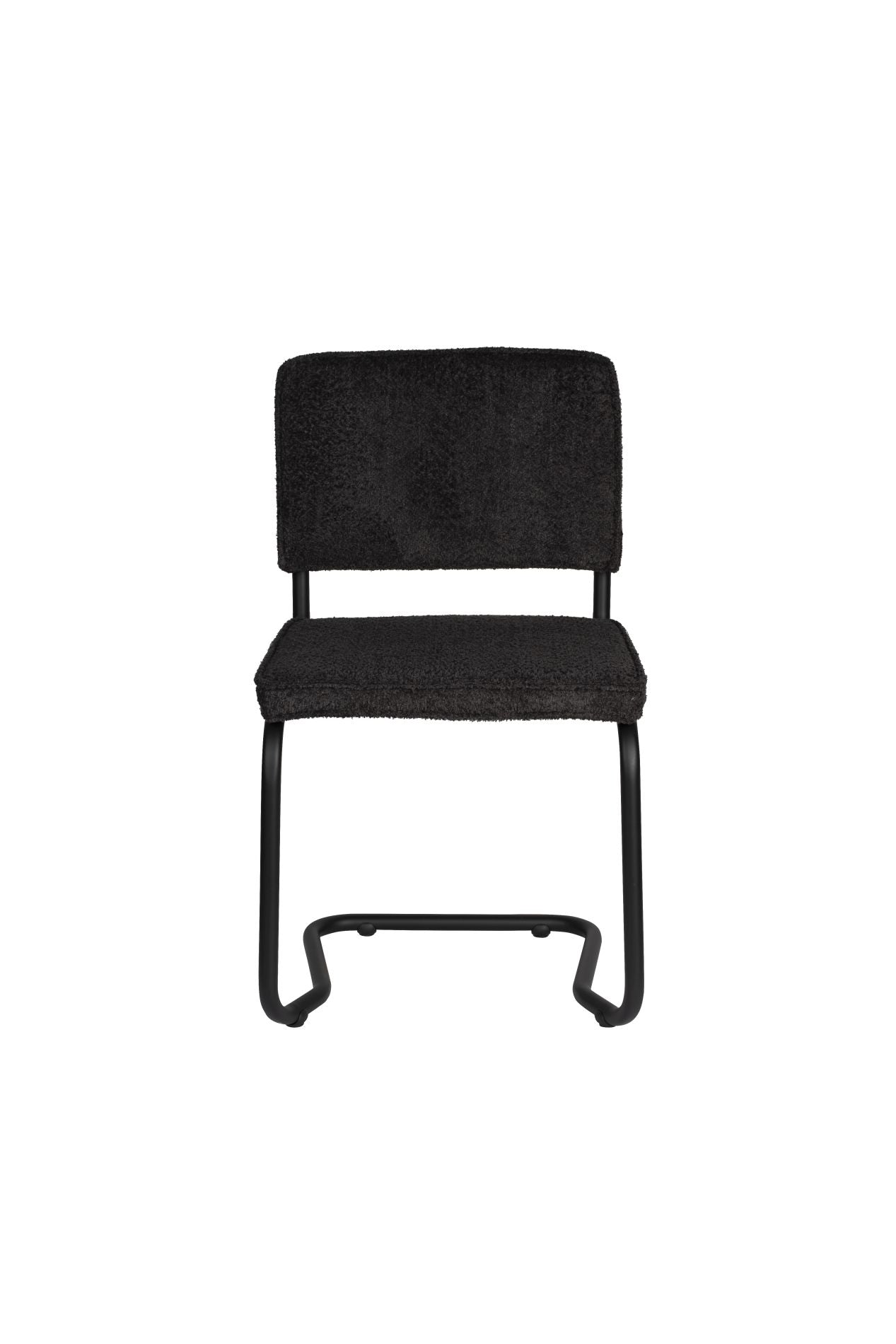 Zuiver Ridge Soft Kink eetkamerstoel Black