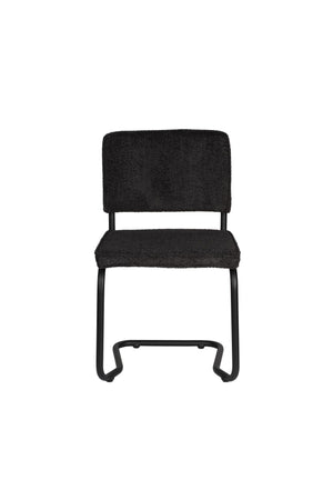 Zuiver Ridge Soft Kink eetkamerstoel Black