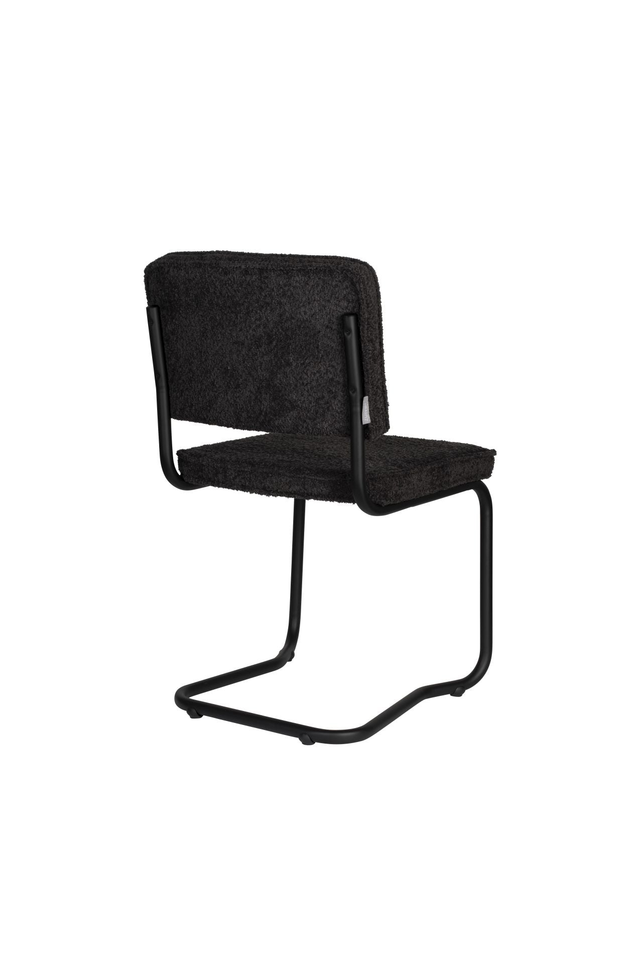 Zuiver Ridge Soft Kink eetkamerstoel Black