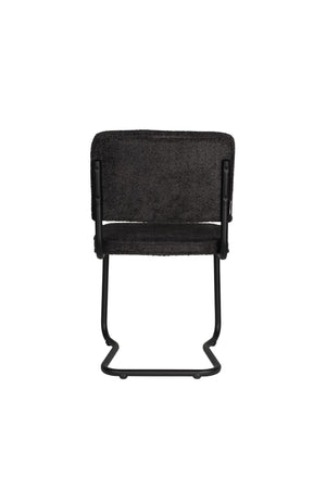 Zuiver Ridge Soft Kink eetkamerstoel Black