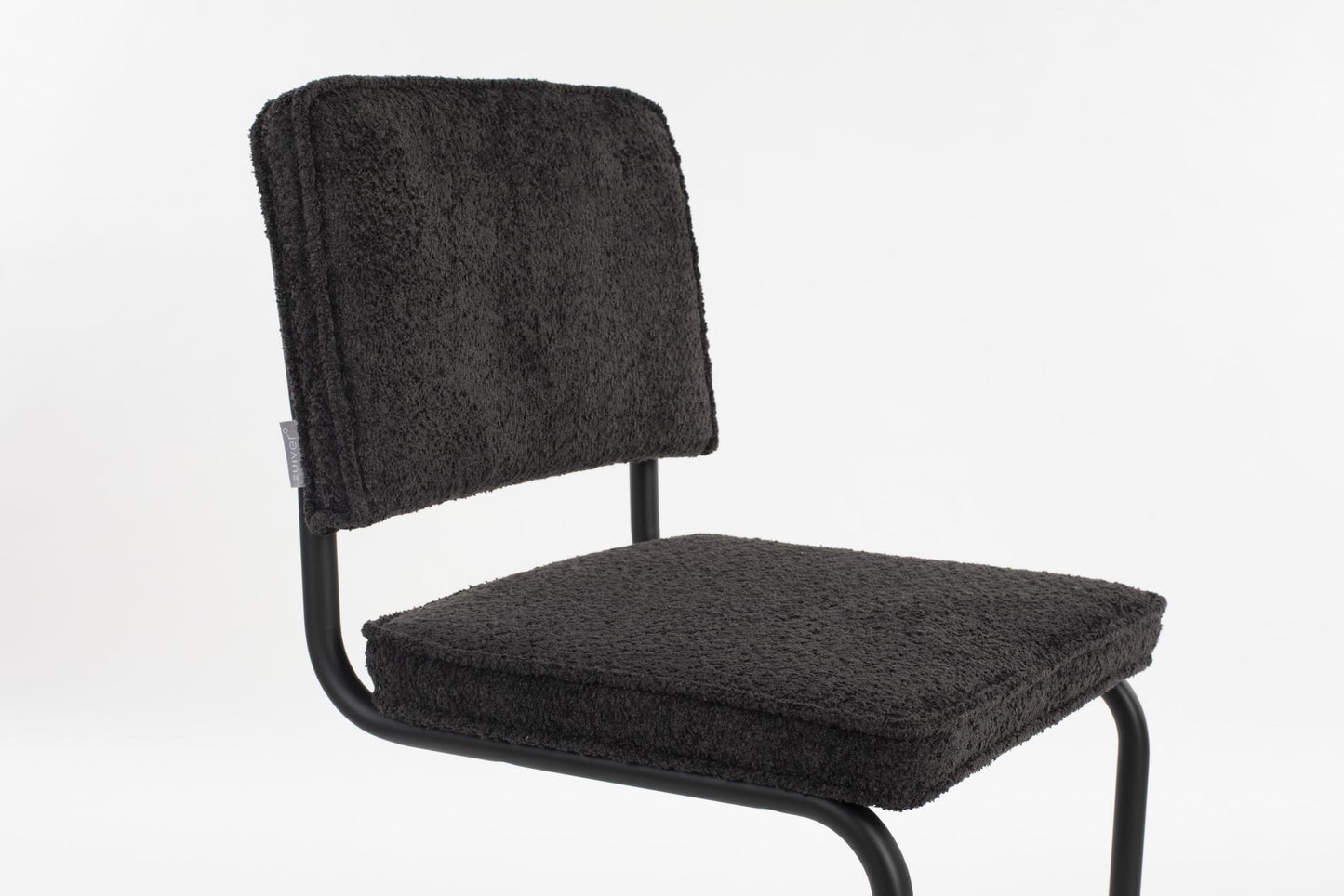 Zuiver Ridge Soft Kink eetkamerstoel Black